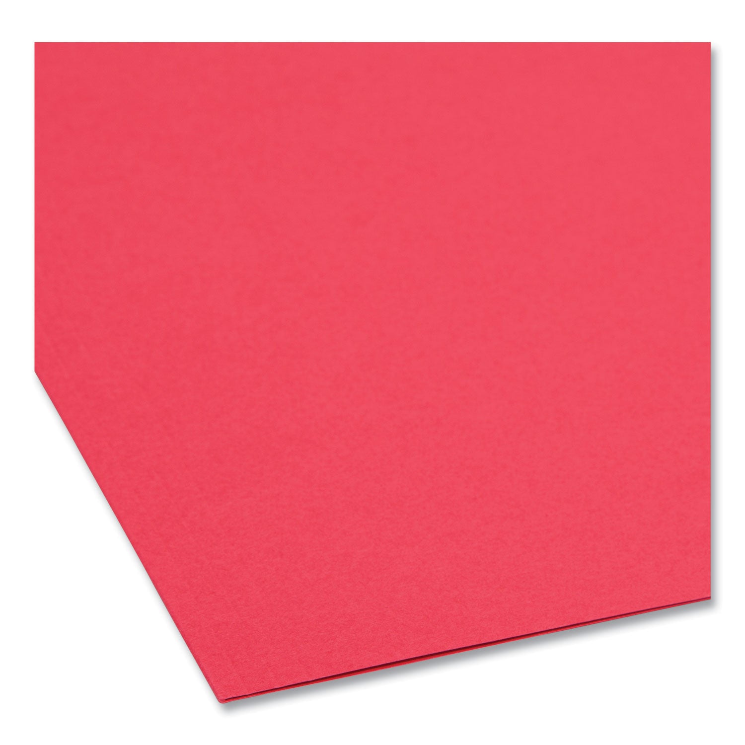 Smead™ Top Tab Colored Fastener Folders, 0.75" Expansion, 2 Fasteners, Legal Size, Red Exterior, 50/Box