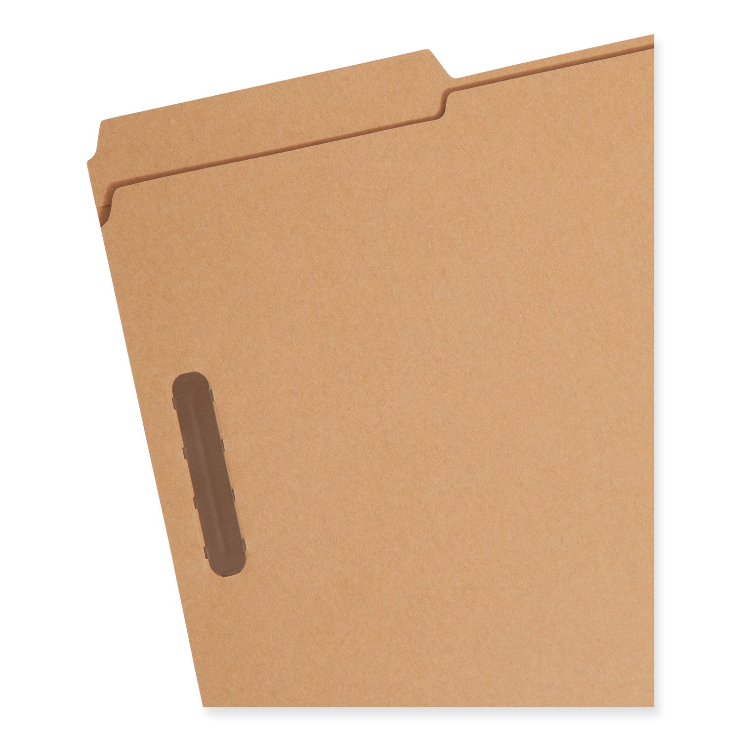 Smead™ Top Tab Fastener Folders, 1/3-Cut Tabs: Assorted, 0.75" Expansion, 2 Fasteners, Legal Size, Kraft Exterior, 50/Box