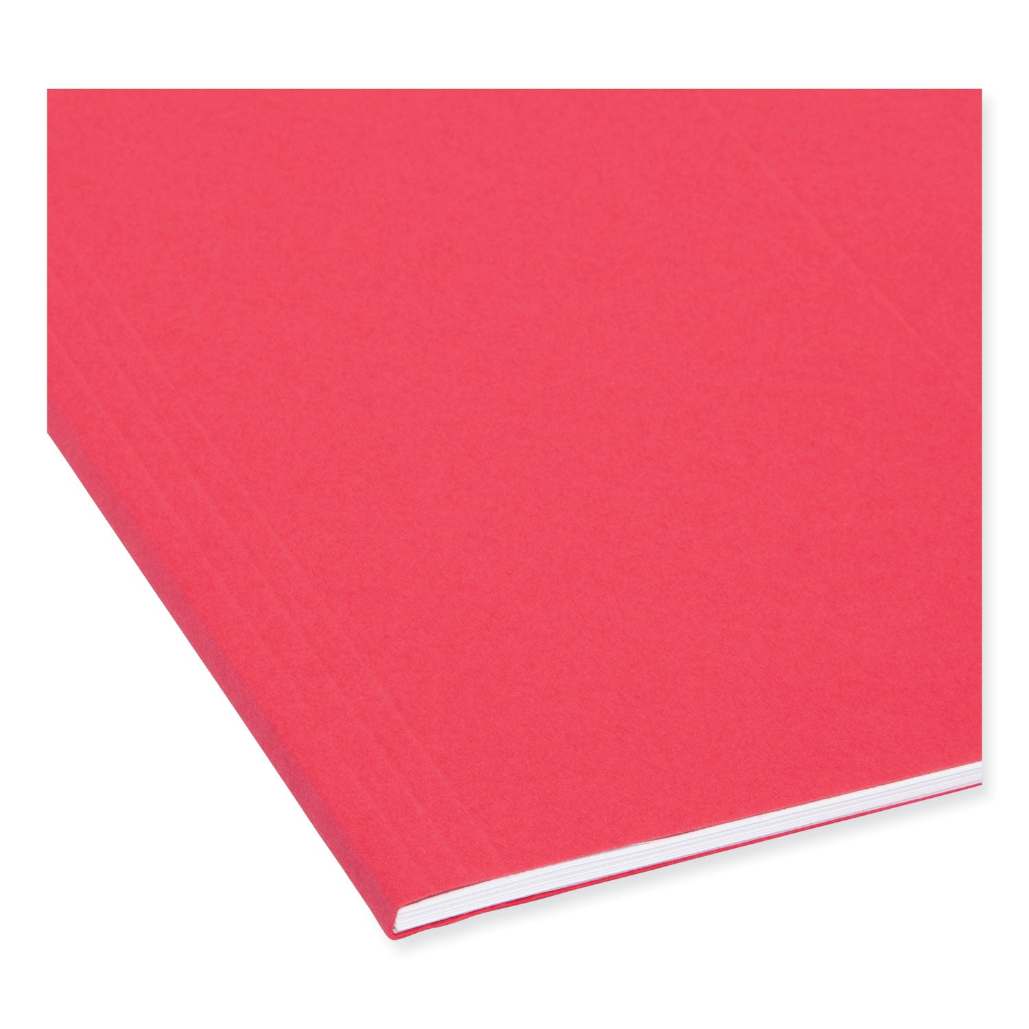 Smead™ TUFF Hanging Folders with Easy Slide Tab, Letter Size, 1/3-Cut Tabs, Red, 18/Box