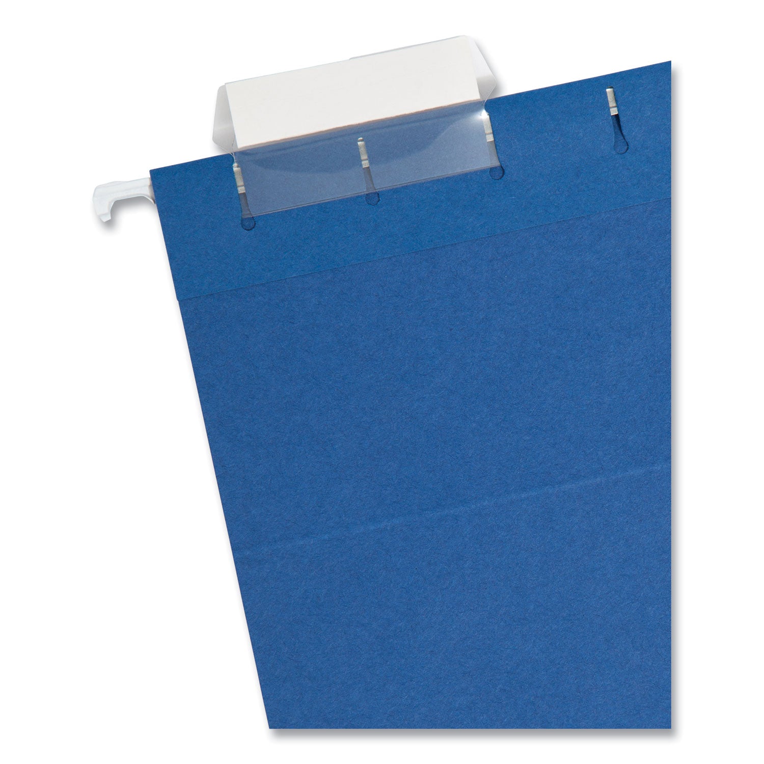 Smead™ Colored Hanging File Folders with 1/5 Cut Tabs, Letter Size, 1/5-Cut Tabs, Navy, 25/Box