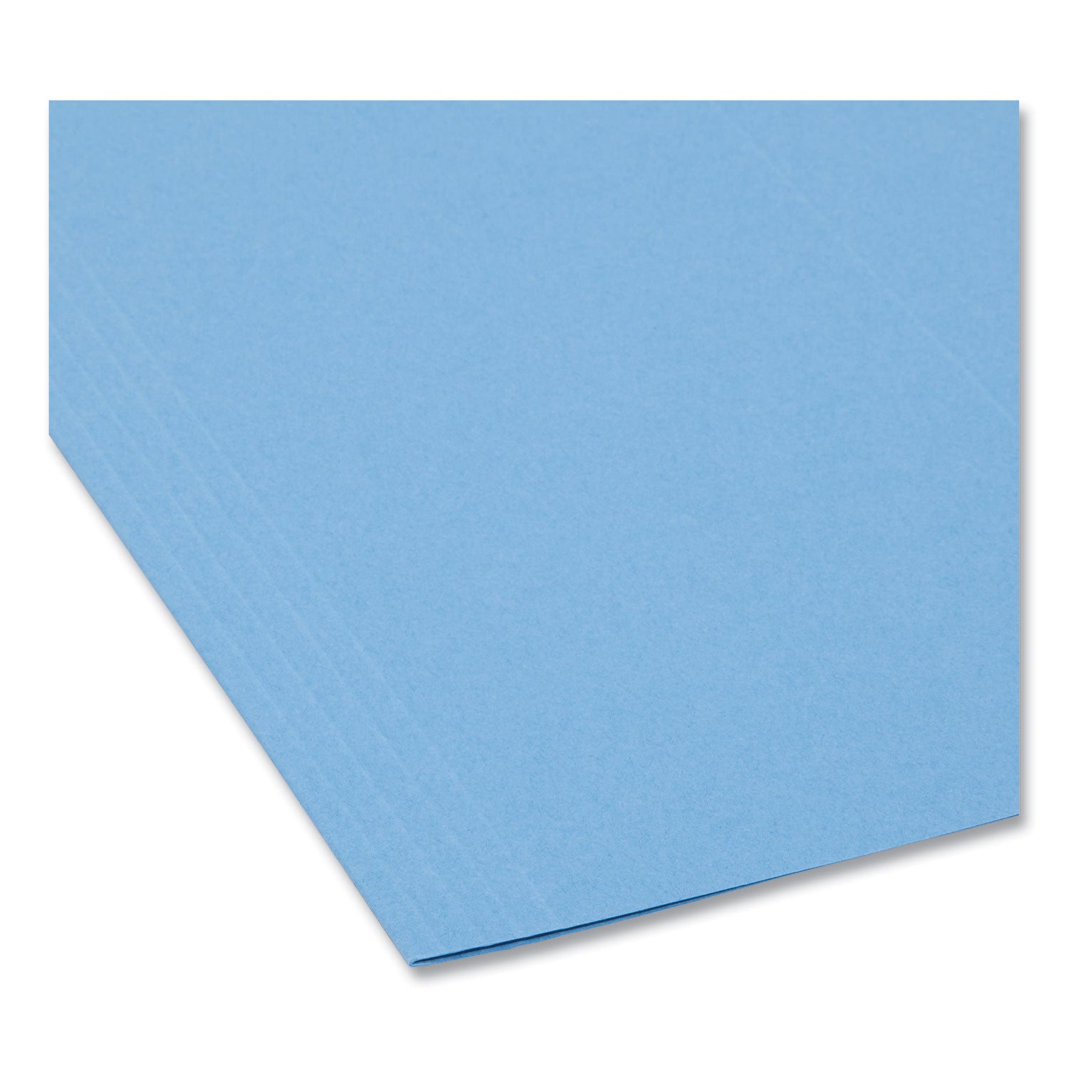 Smead™ Colored Hanging File Folders with 1/5 Cut Tabs, Letter Size, 1/5-Cut Tabs, Blue, 25/Box