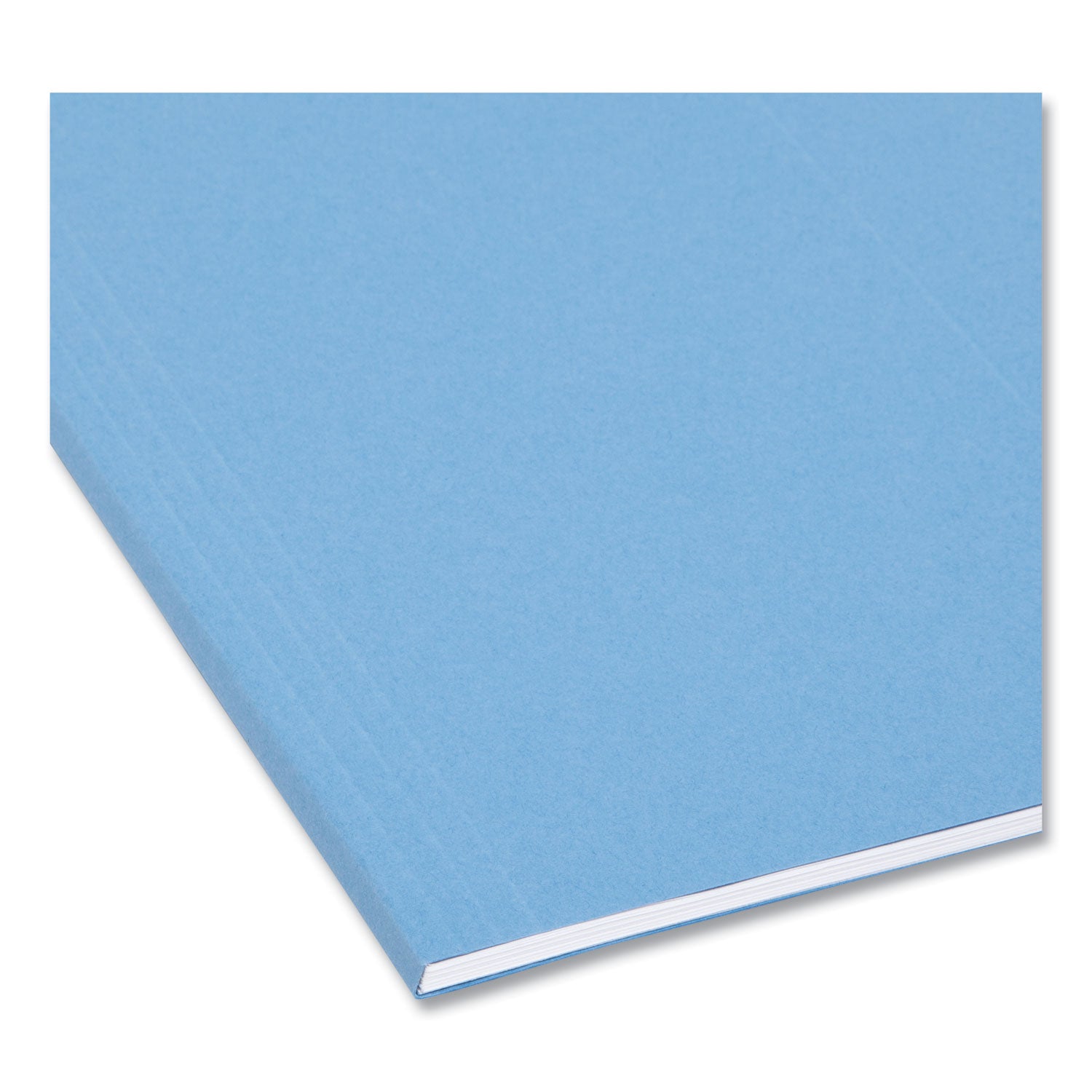 Smead™ Colored Hanging File Folders with 1/5 Cut Tabs, Letter Size, 1/5-Cut Tabs, Blue, 25/Box