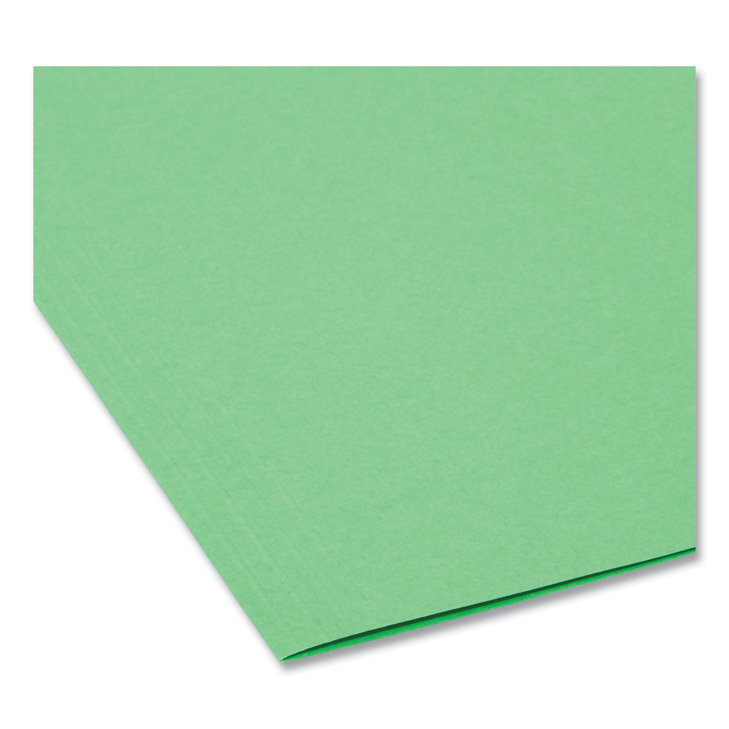 Smead™ Colored Hanging File Folders with 1/5 Cut Tabs, Letter Size, 1/5-Cut Tabs, Green, 25/Box