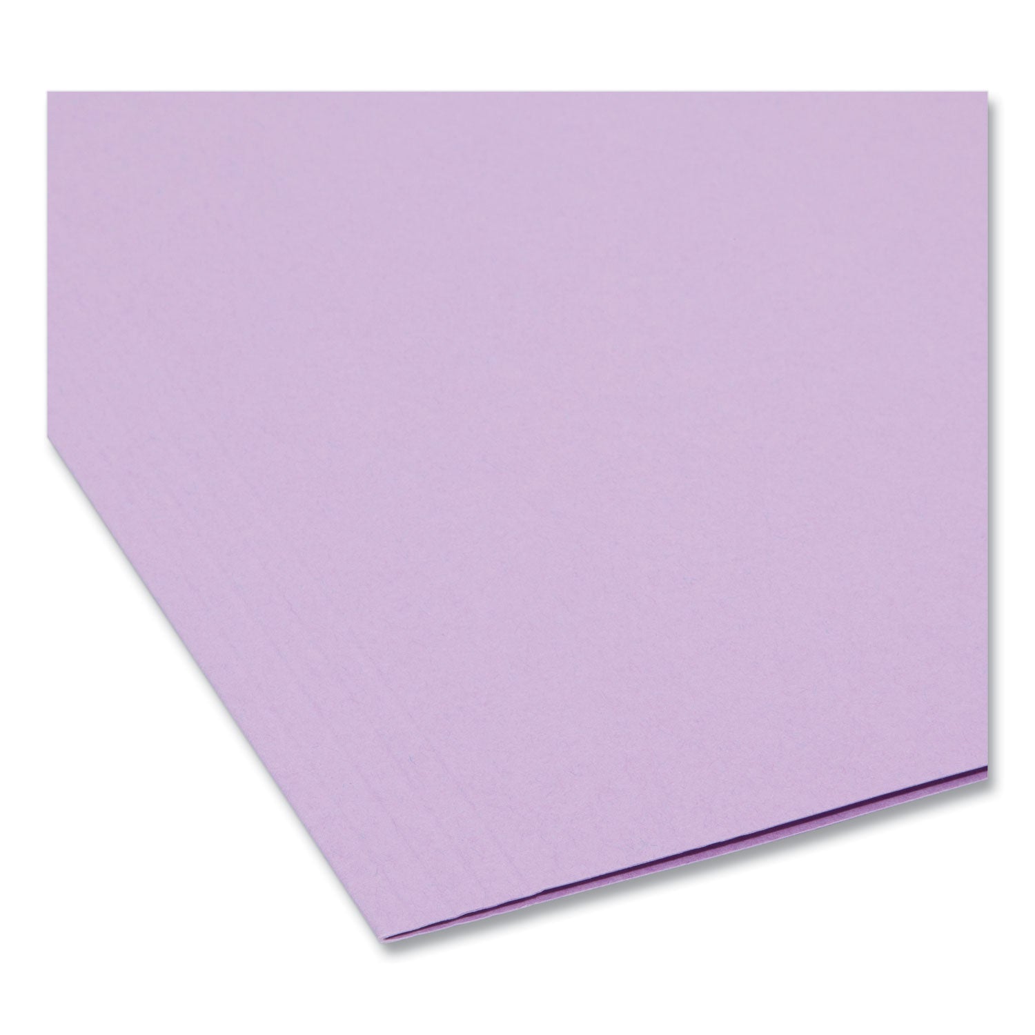 Smead™ Colored Hanging File Folders with 1/5 Cut Tabs, Letter Size, 1/5-Cut Tabs, Lavender, 25/Box