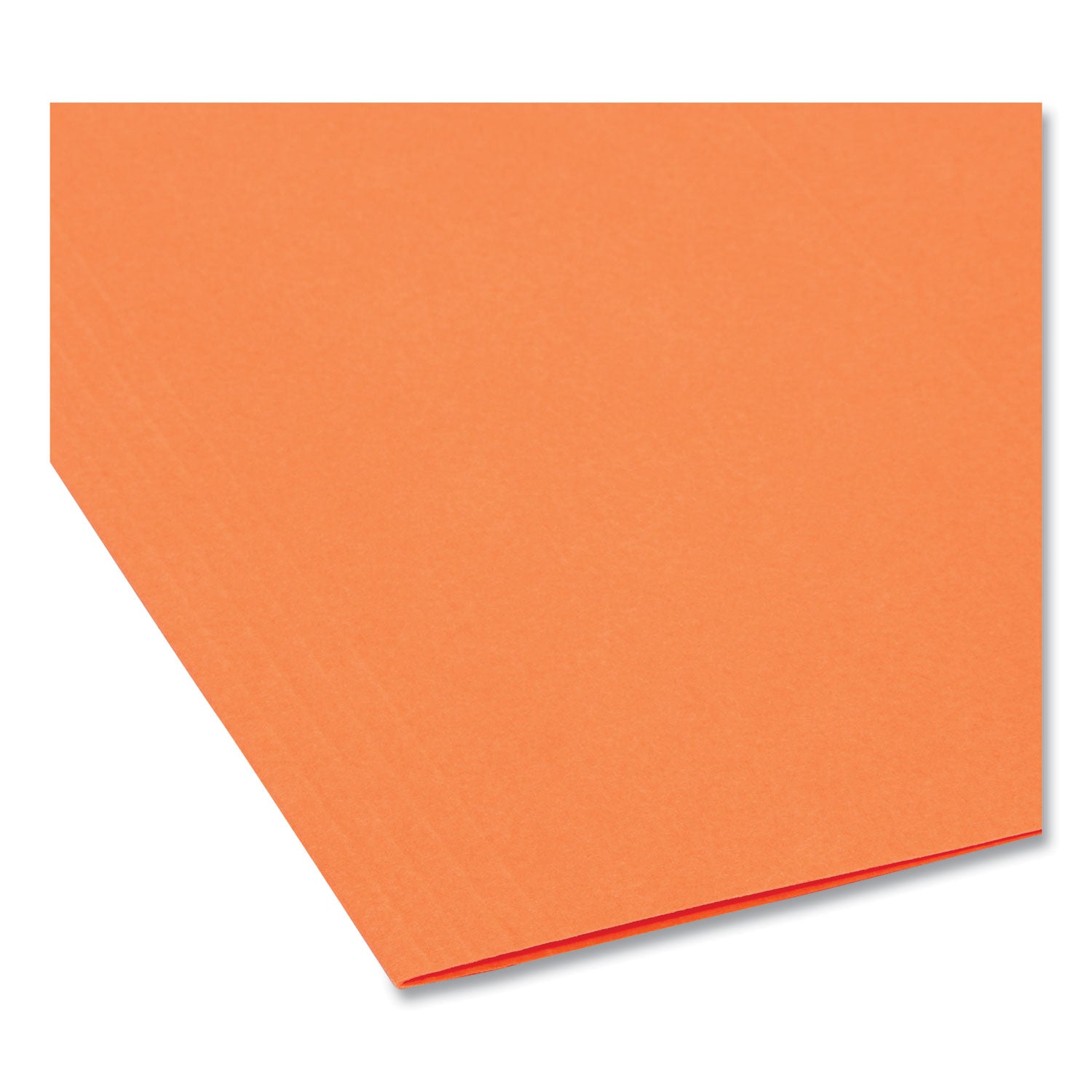 Smead™ Colored Hanging File Folders with 1/5 Cut Tabs, Letter Size, 1/5-Cut Tabs, Orange, 25/Box