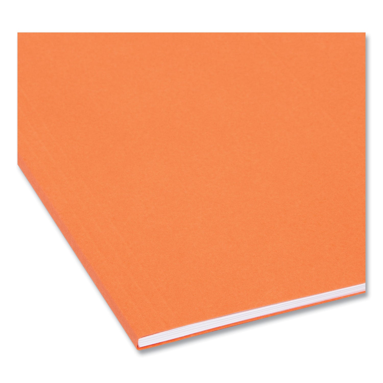 Smead™ Colored Hanging File Folders with 1/5 Cut Tabs, Letter Size, 1/5-Cut Tabs, Orange, 25/Box