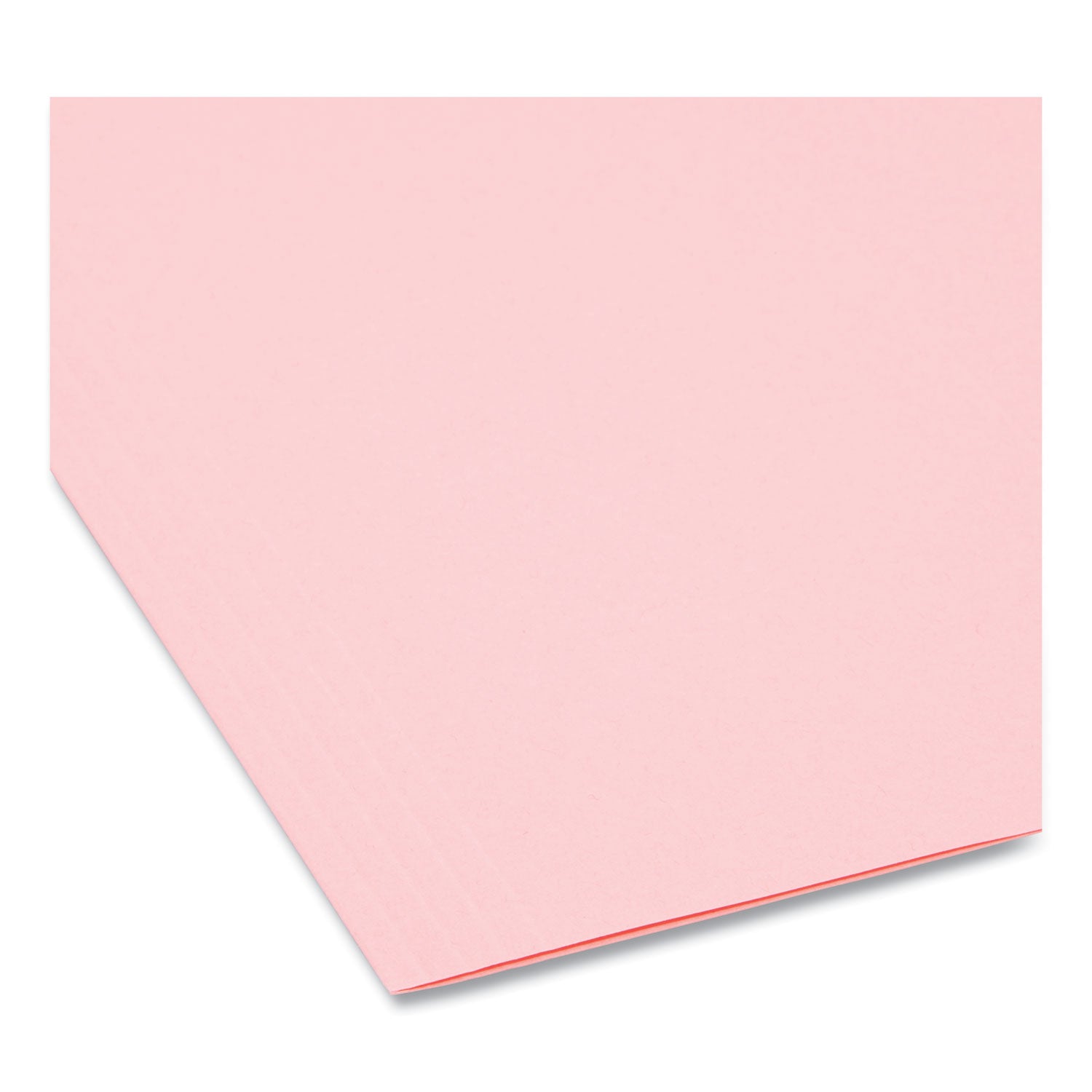 Smead™ Colored Hanging File Folders with 1/5 Cut Tabs, Letter Size, 1/5-Cut Tabs, Pink, 25/Box