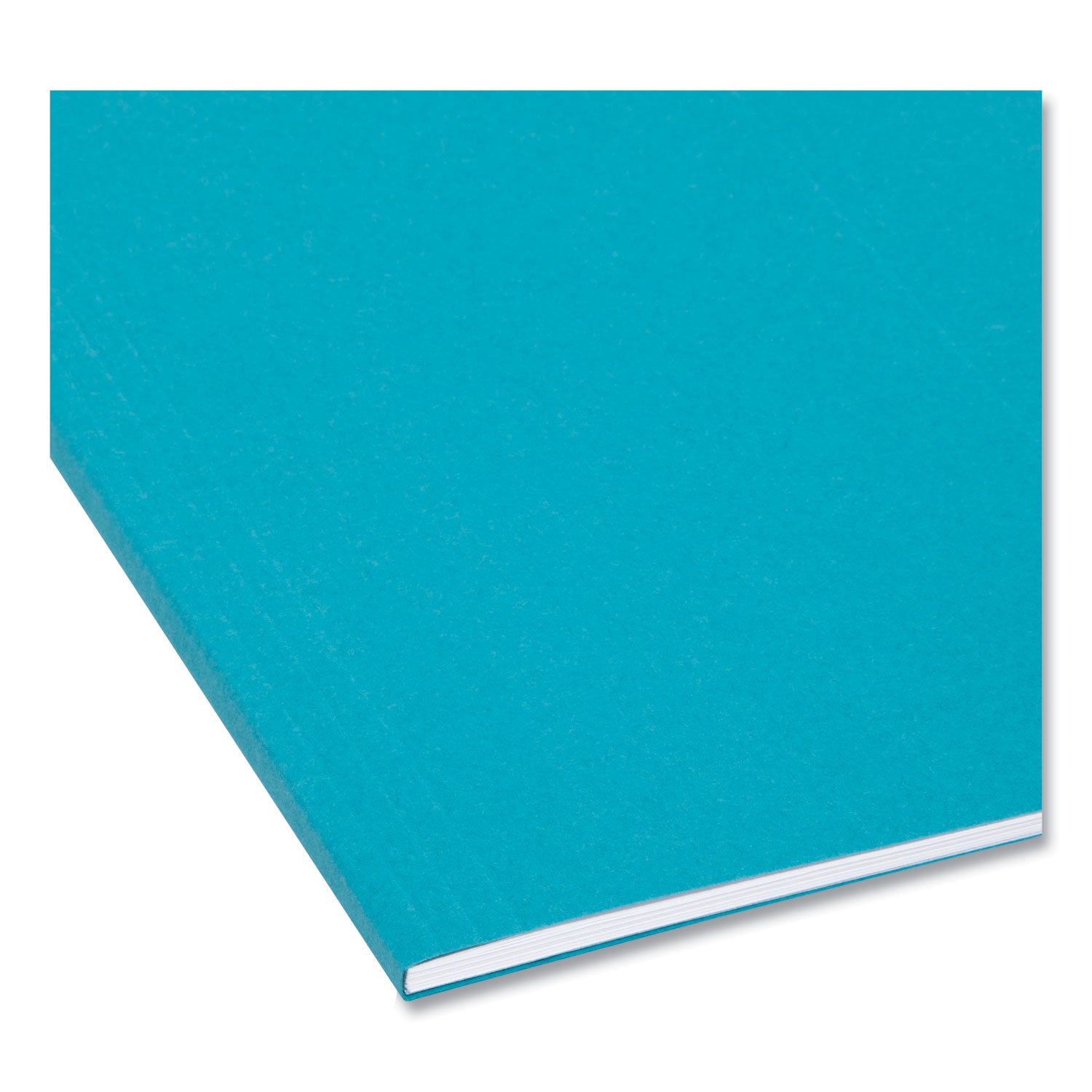 Smead™ Colored Hanging File Folders with 1/5 Cut Tabs, Letter Size, 1/5-Cut Tabs, Teal, 25/Box