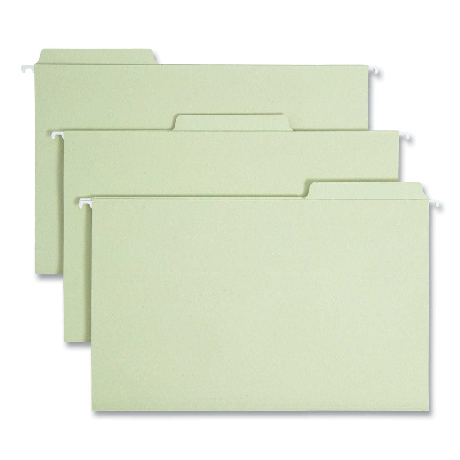 FasTab Hanging Folders, Legal Size, 1/3-Cut Tabs, Moss, 20/Box