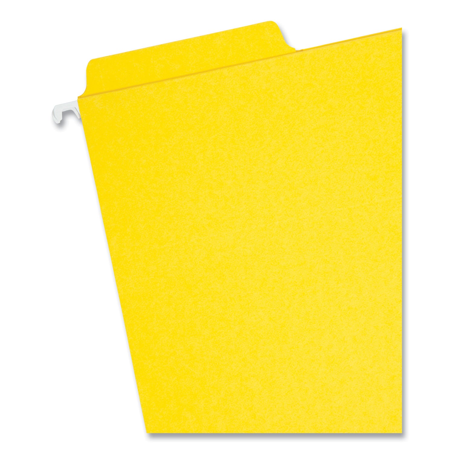 Smead™ FasTab Hanging Folders, Letter Size, 1/3-Cut Tabs, Yellow, 20/Box