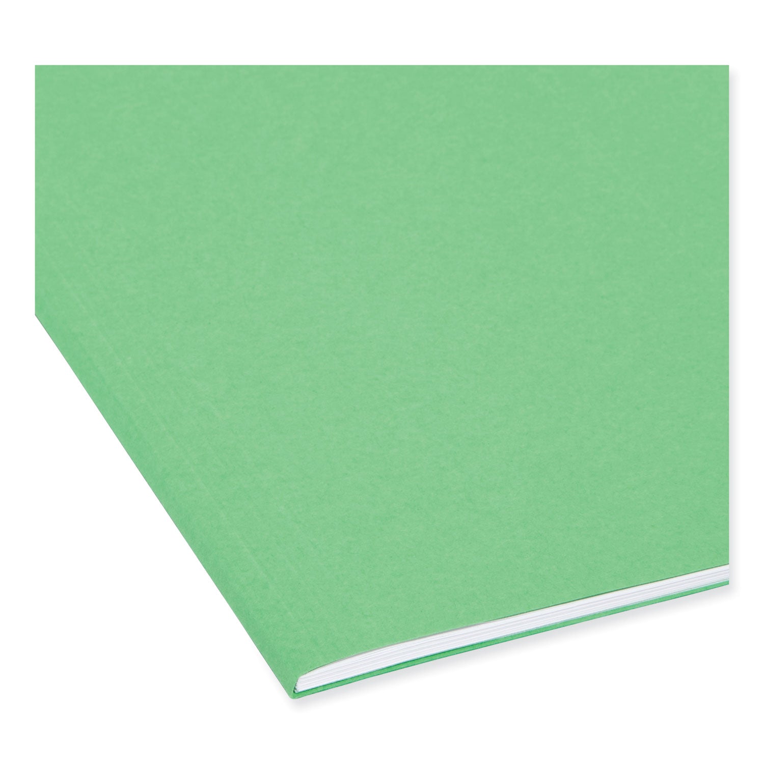 Smead™ FasTab Hanging Folders, Letter Size, 1/3-Cut Tabs, Green, 20/Box