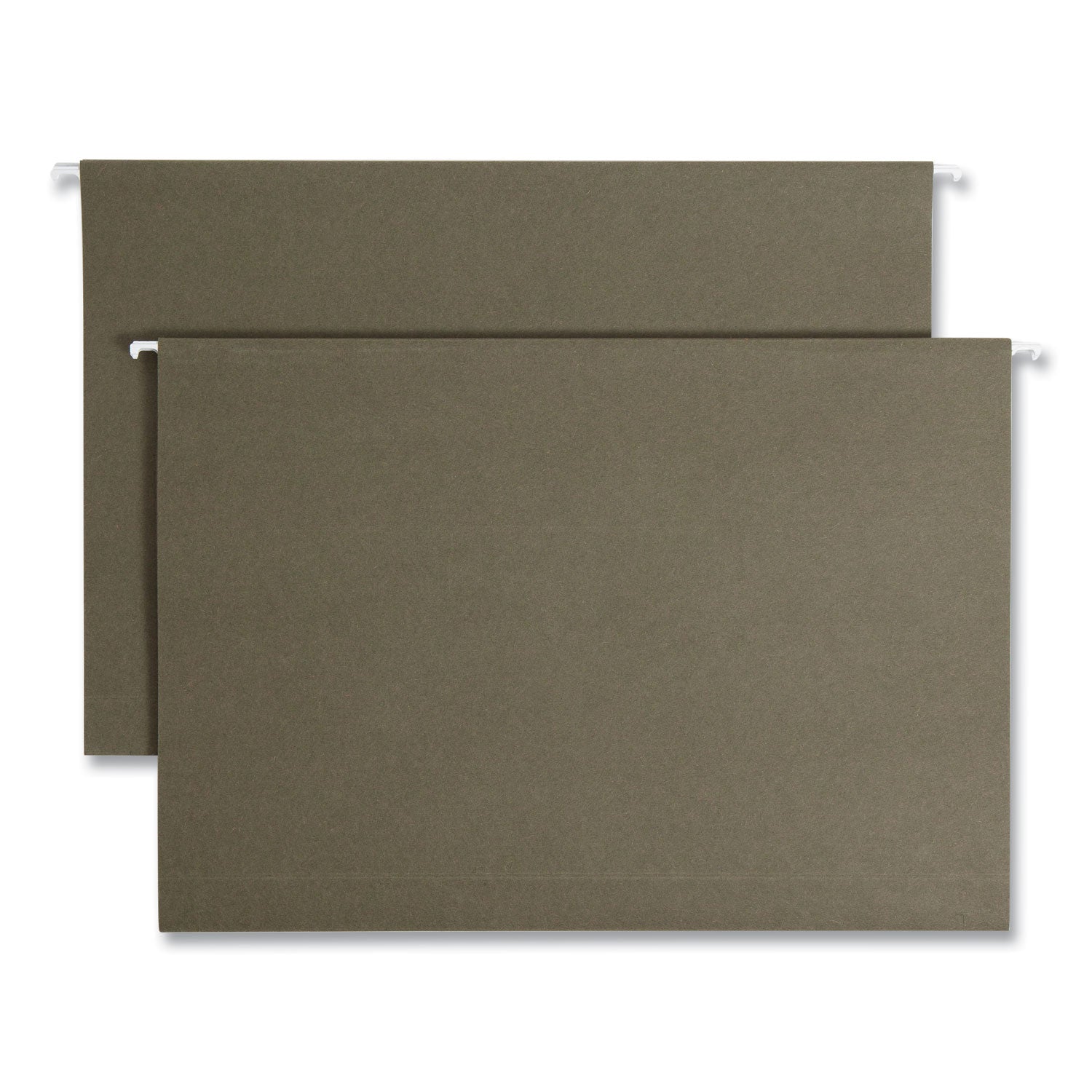 Box Bottom Hanging File Folders, 2" Capacity, Legal Size, Standard Green, 25/Box