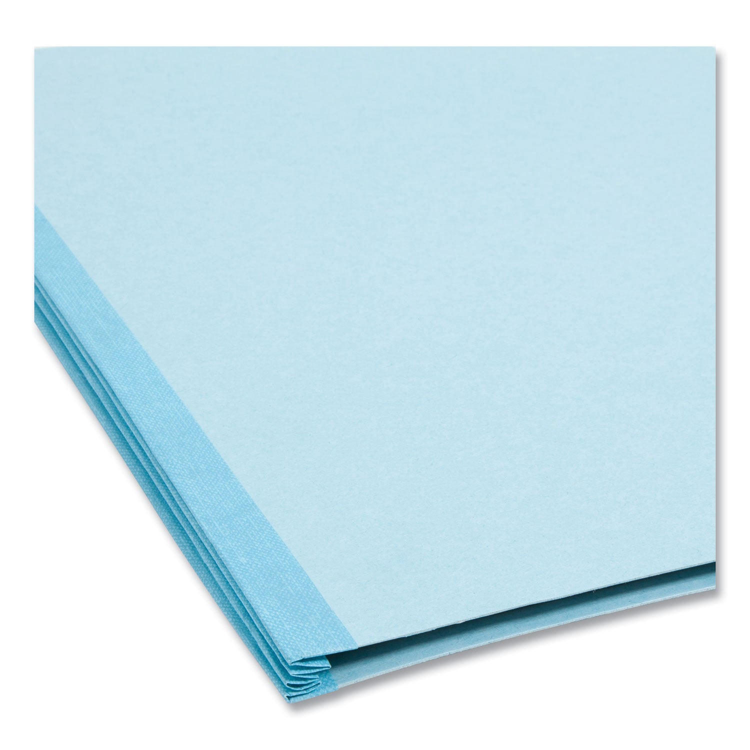 Smead™ FasTab Hanging Pressboard Classification Folders, 2 Dividers, Letter Size, Blue