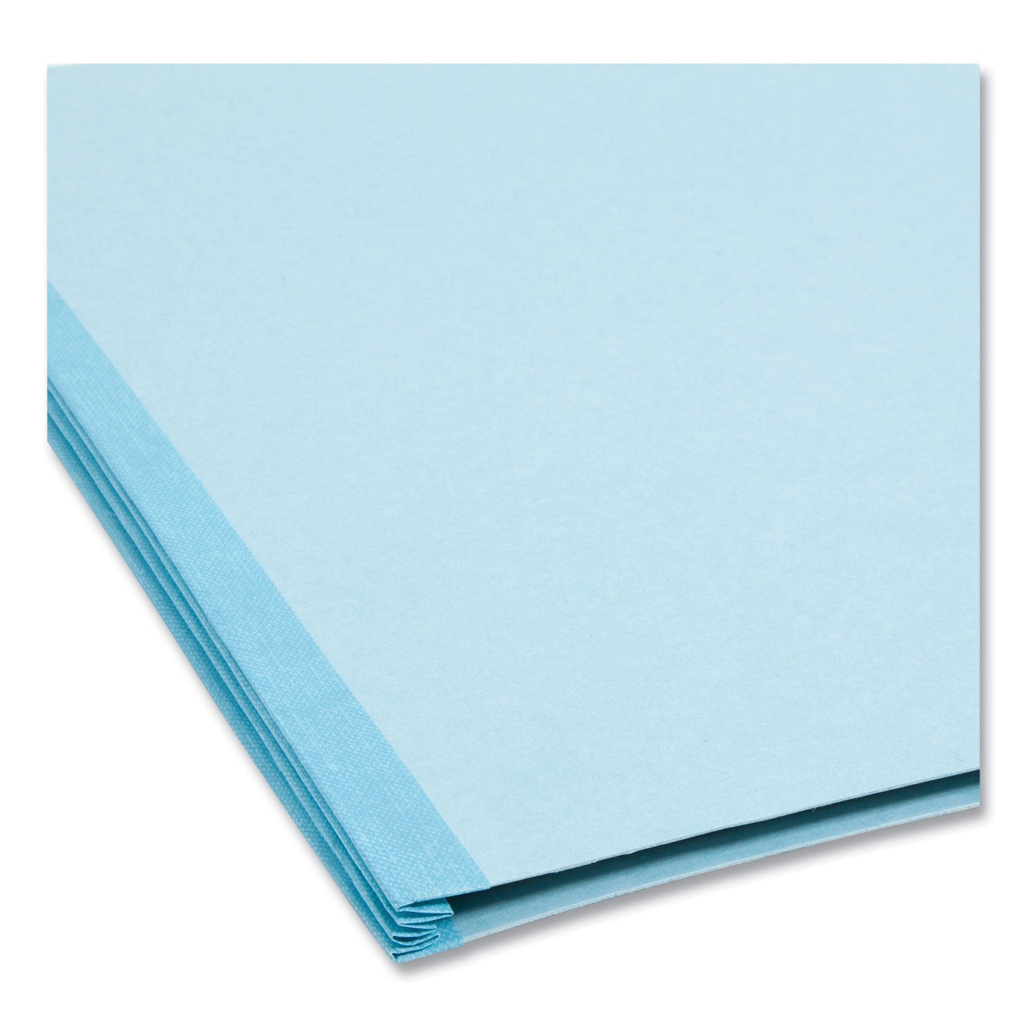 Smead™ FasTab Hanging Pressboard Classification Folders, 2 Dividers, Legal Size, Blue