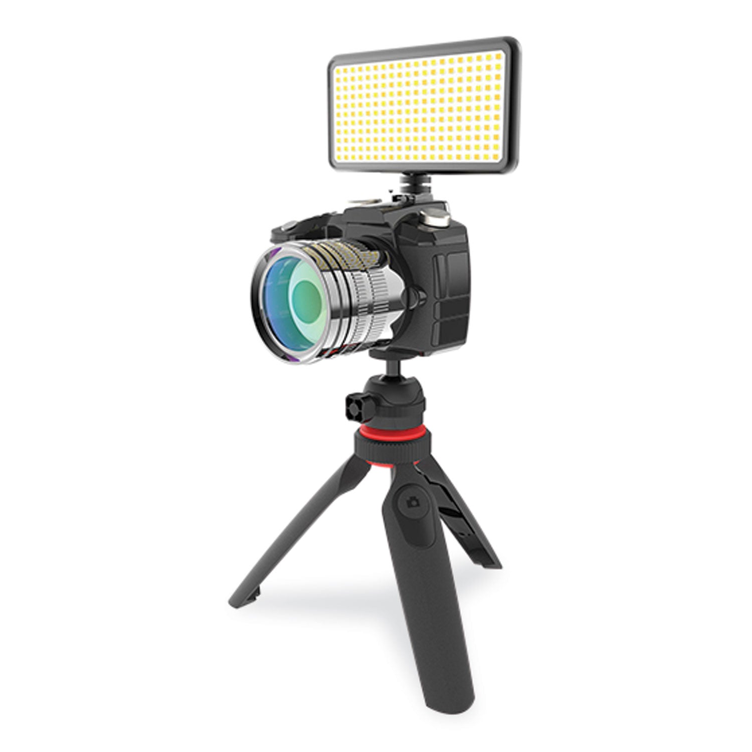 Pro Event Video Light with Diffuser, Black