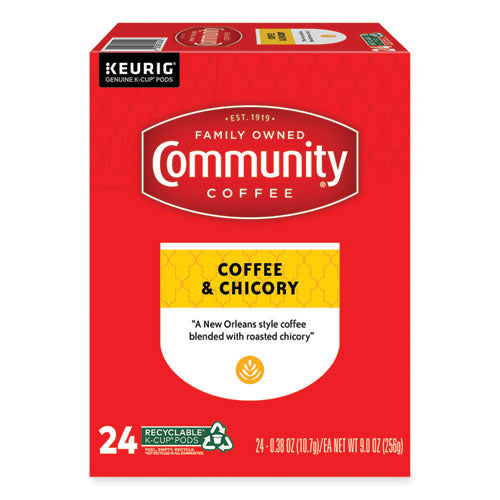 Community Coffee® Coffee and Chicory K-Cup, 24/Box | Flipcost.com