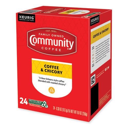 Community Coffee® Coffee and Chicory K-Cup, 24/Box | Flipcost.com