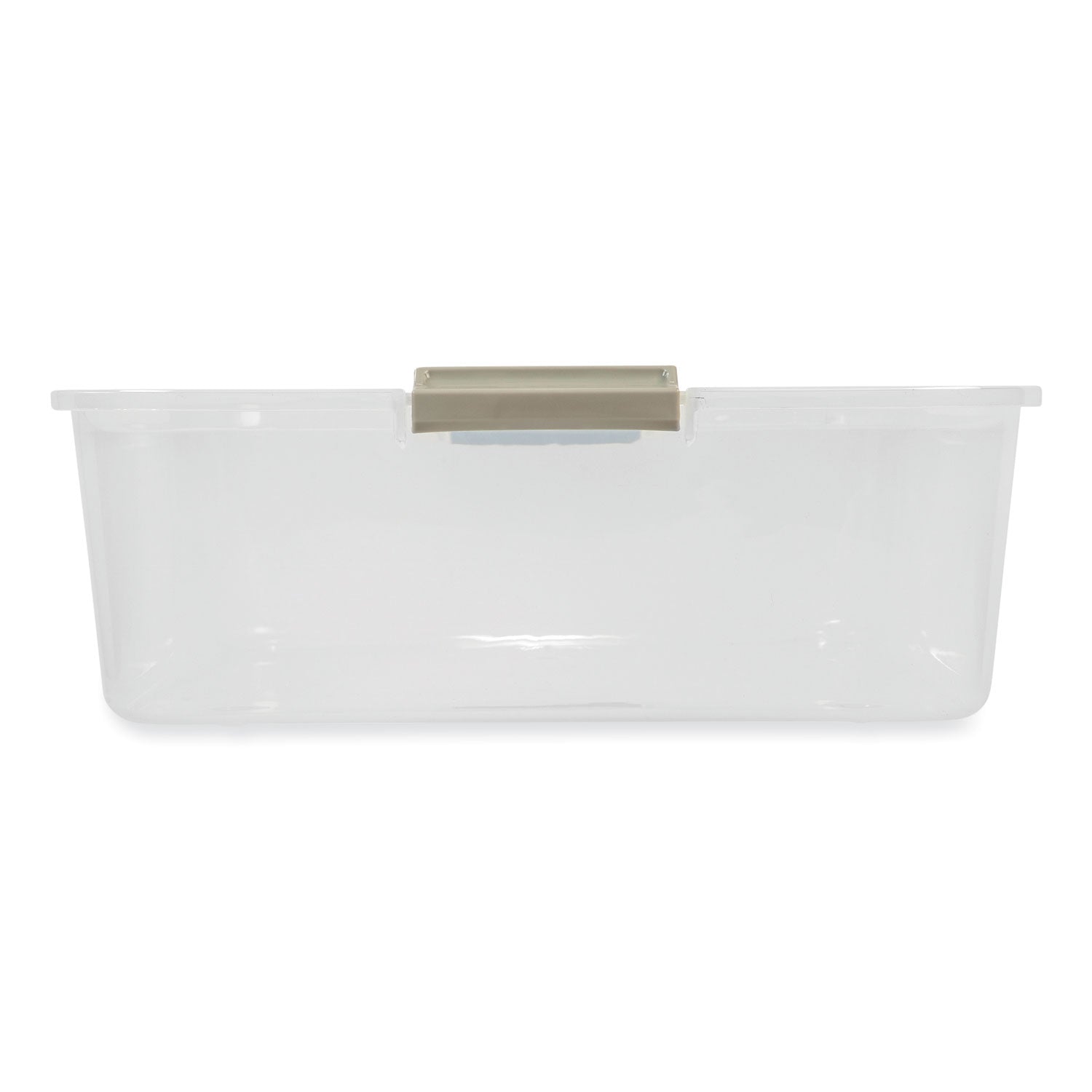 IRIS 50 Qt. Latch Lid Underbed Storage Box, 17.75" x 32.5" x 6.5", Clear