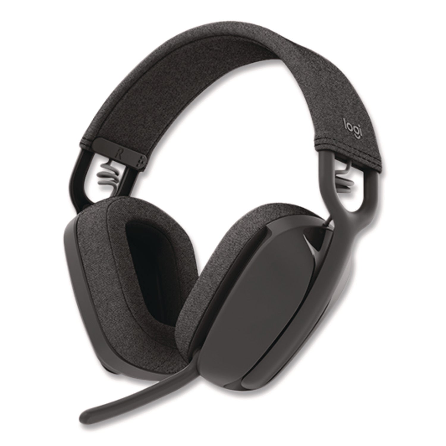 Logitech® Zone Vibe 100 Wireless Noise Canceling Over-Ear Headphones, Graphite