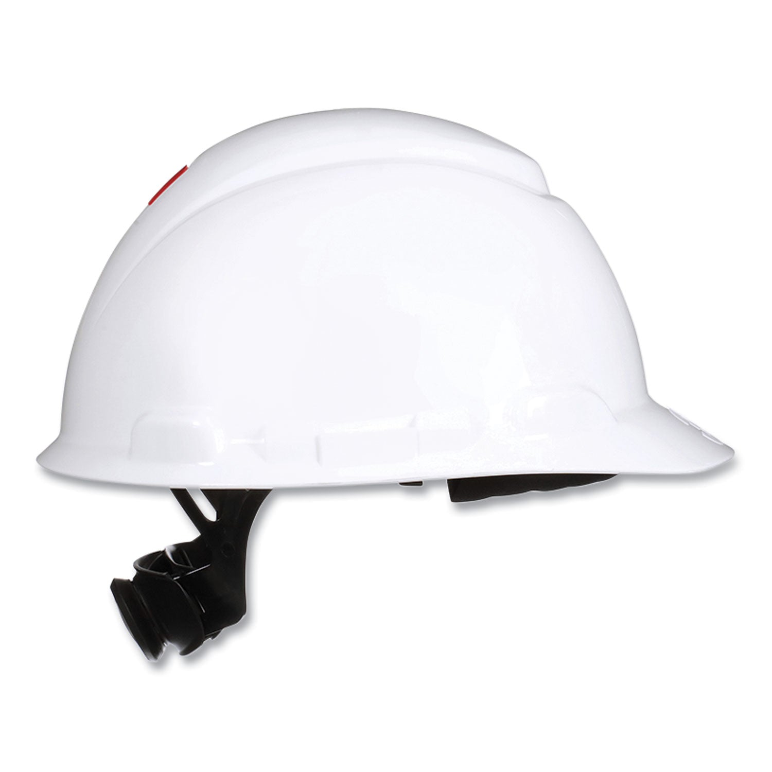 SecureFit Hard Hat with Uvicator, Four-Point Ratchet Suspension, White 3M™ Flipcost