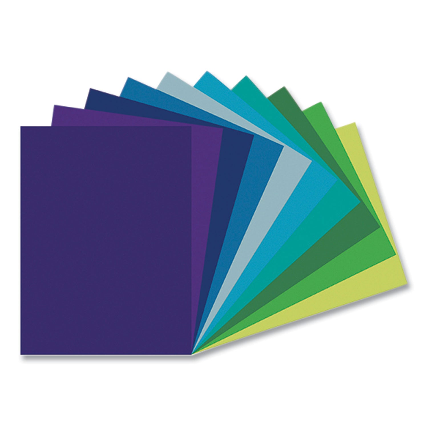 Pacon® Tru-Ray Construction Paper, 76 lb Text Weight, 9 x 12, Cool Assorted Colors, 150/Pack