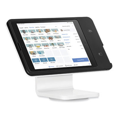 POS Stand for iPad, Black/Glossy White Flipcost Flipcost