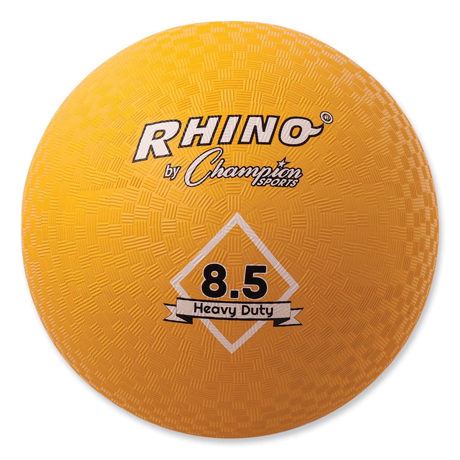 Champion Sports Heavy Duty Playground Ball, 8.5" Diameter, Yellow