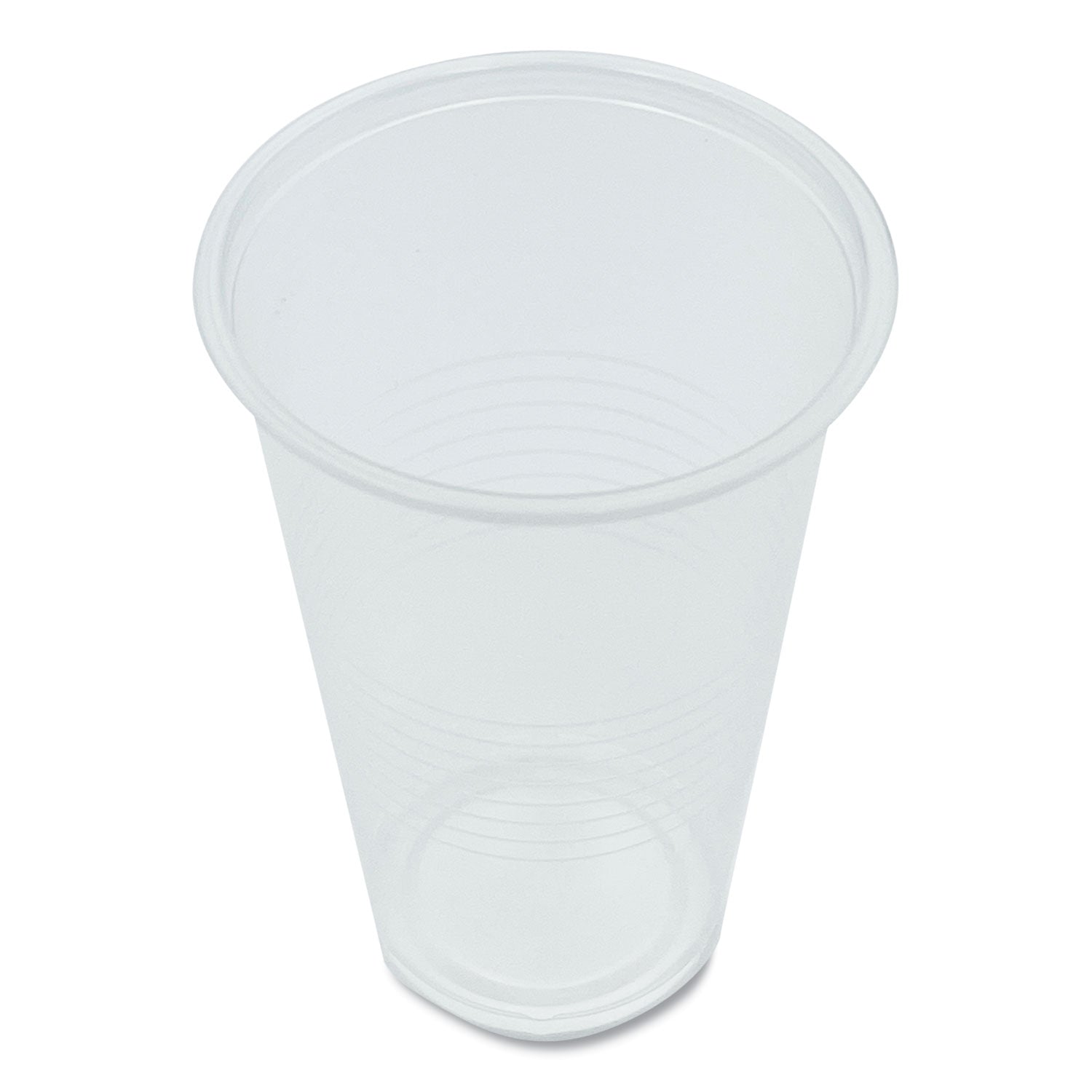 Boardwalk® Translucent Plastic Cold Cups, 20 oz, Clear, 50/Pack