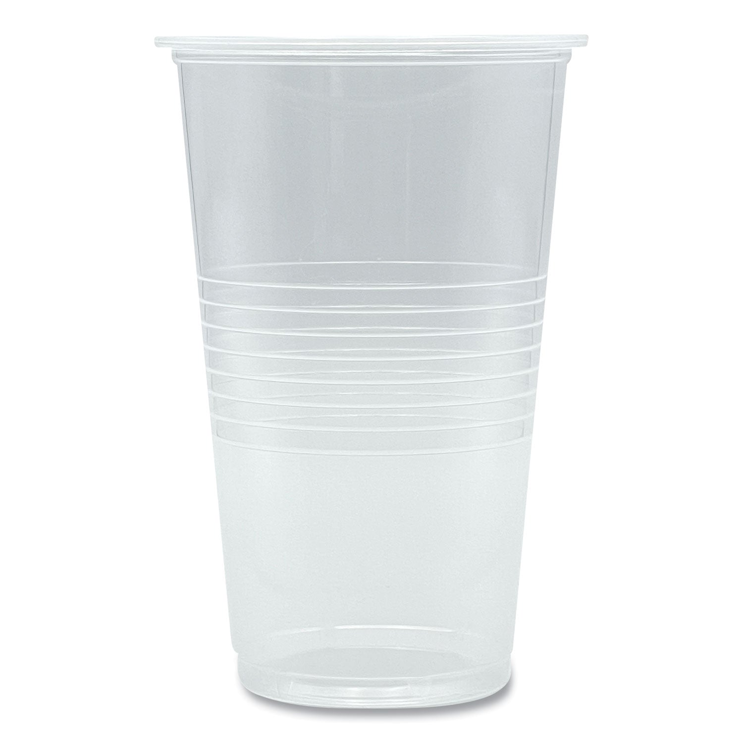 Translucent Plastic Cold Cups, 20 oz, Clear, 1,000/Carton