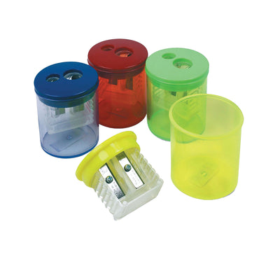 Eisen Sharpeners. Two-Hole, 1.5 x 1.75, Assorted Colors, 12/Pack Flipcost Flipcost