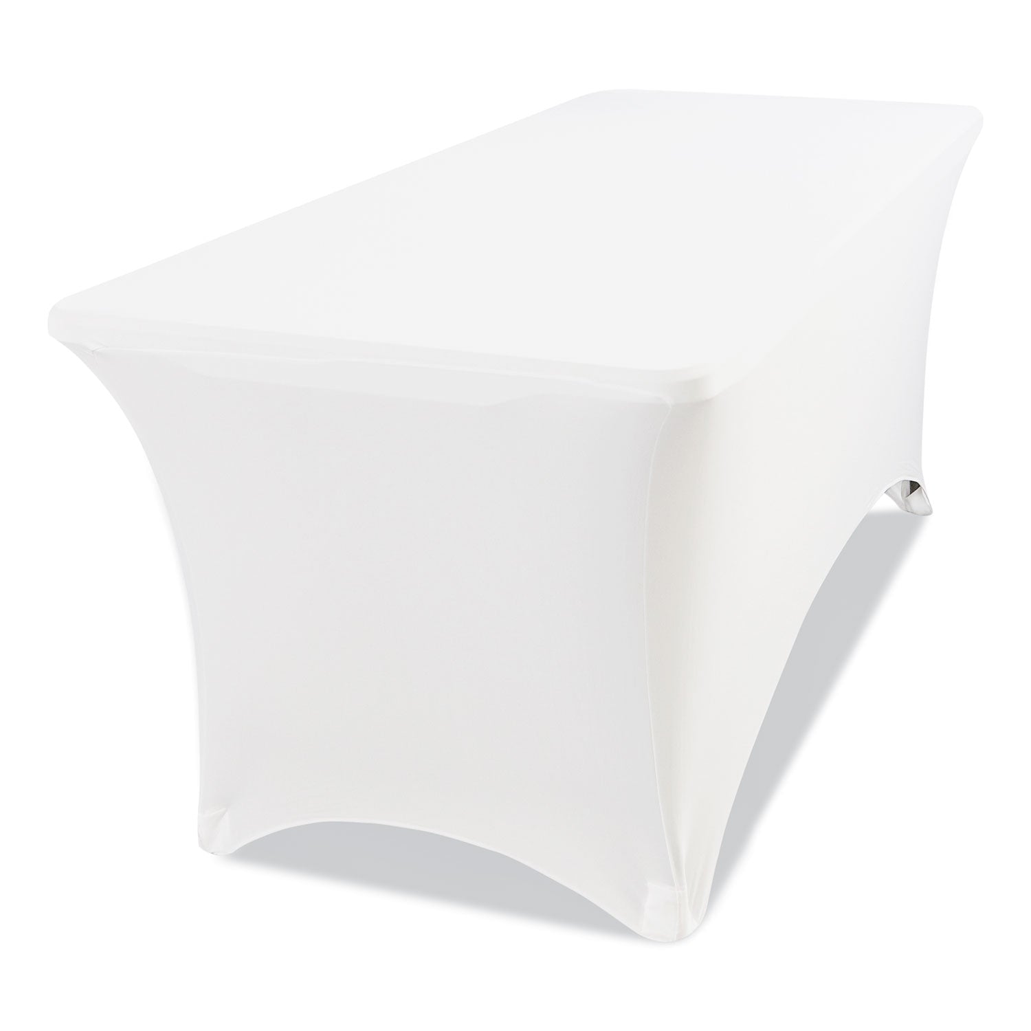 Iceberg iGear Fabric Table Cover, Polyester, 30 x 72, White