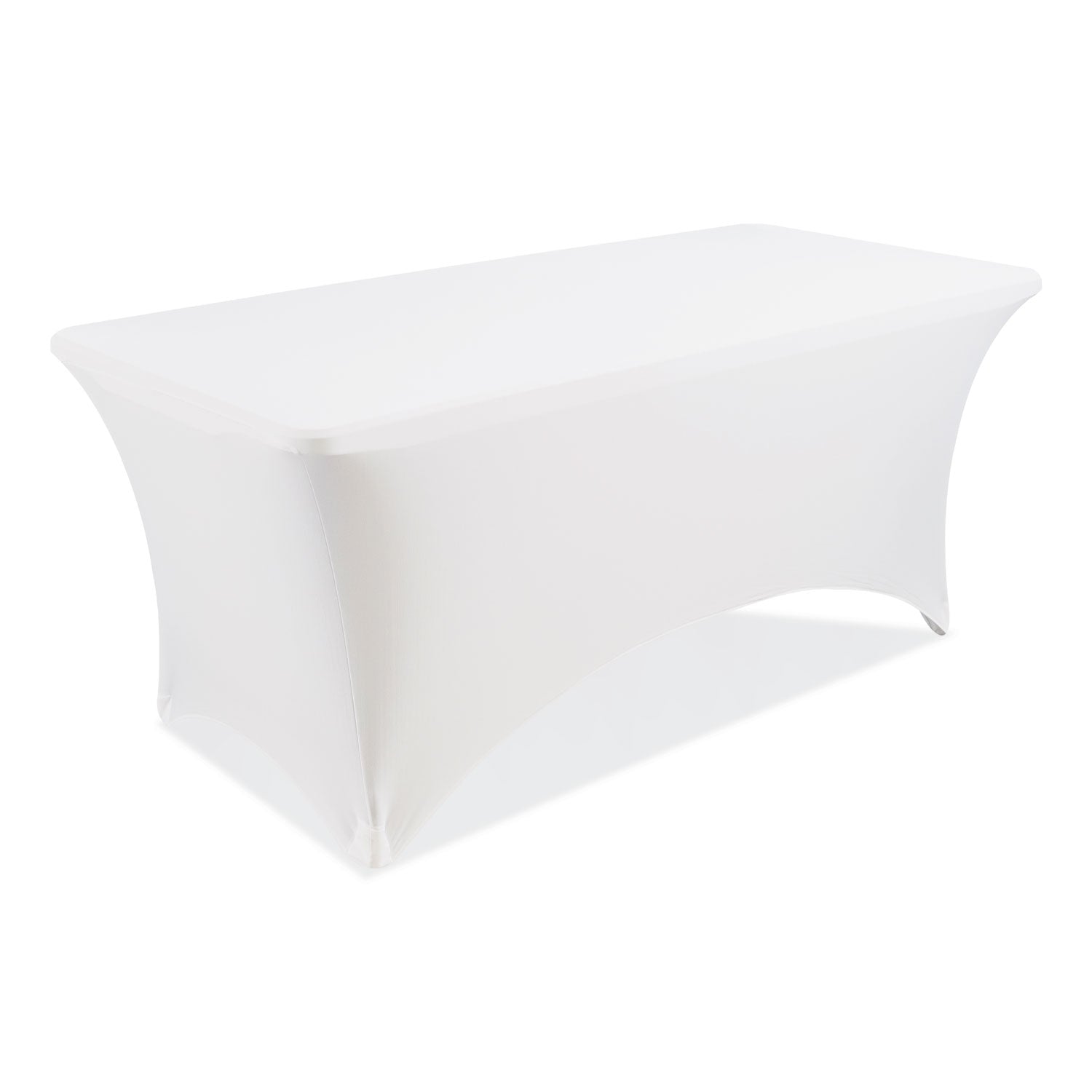 Iceberg iGear Fabric Table Cover, Polyester, 30 x 72, White