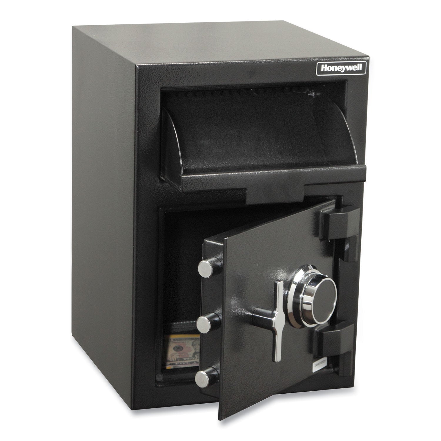 Honeywell Steel Depository Safe with Combo Lock, 14 x 14.2 x 20, 1.06 cu ft, Black