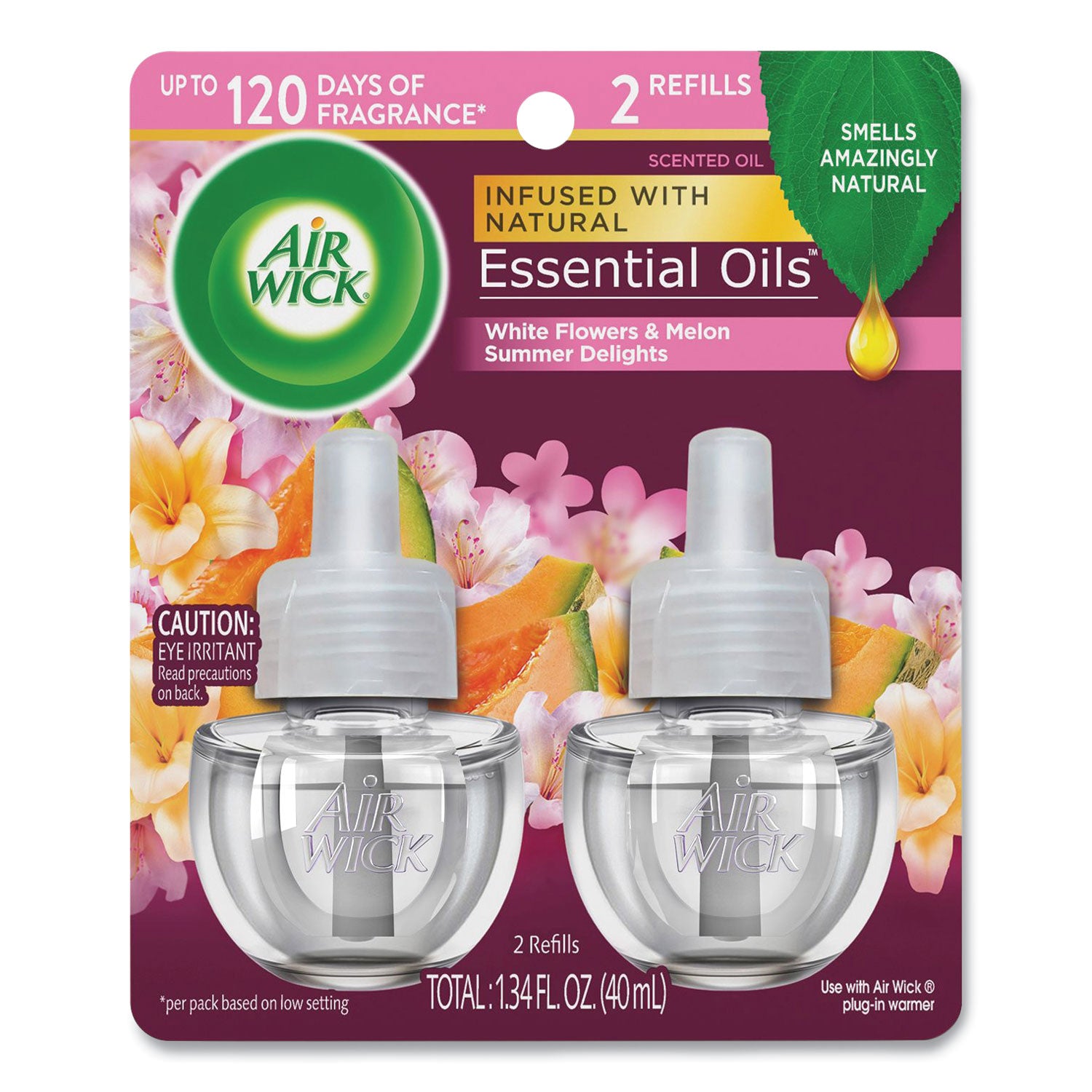 Life Scents Scented Oil Refills, Summer Delights, 0.67 oz, 2/Pack