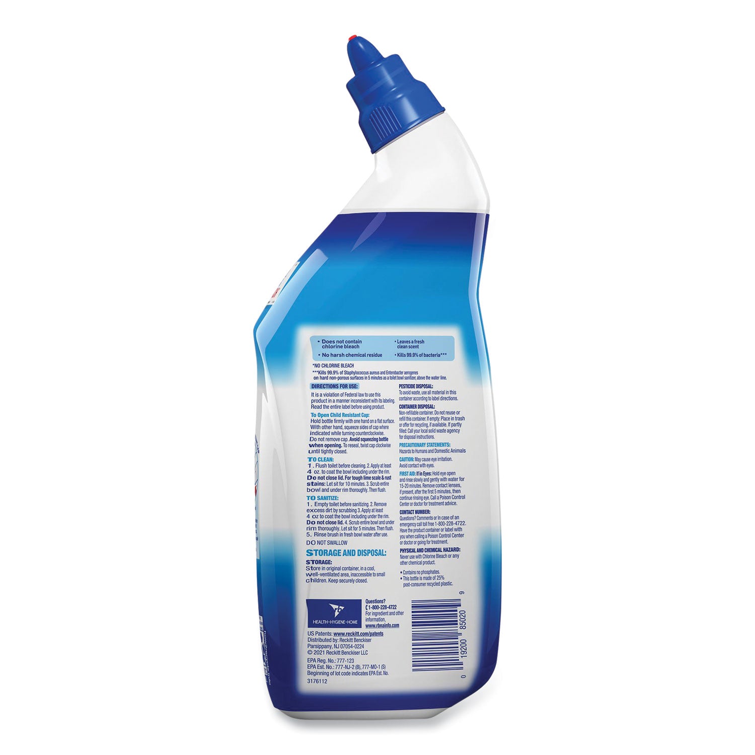 LYSOL® Brand Toilet Bowl Cleaner with Hydrogen Peroxide, Ocean Fresh Scent, 24 oz