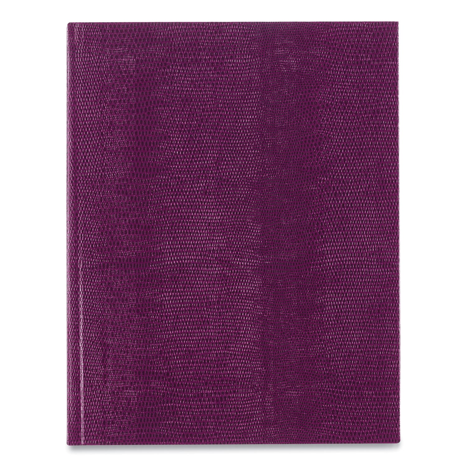 Blueline® Executive Notebook with Ribbon Bookmark,1 Subject, Medium/College Rule, Grape Cover, (75) 10.75 x 8.5 Sheets