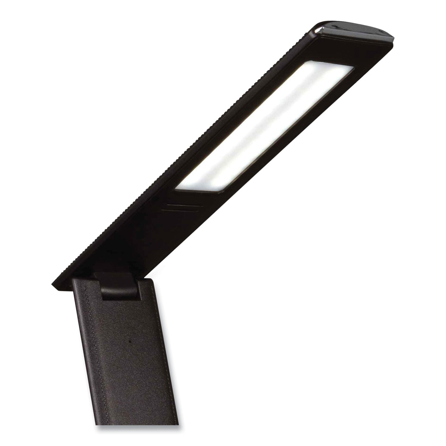 OttLite® Wellness Series Rise LED Desk Lamp with Digital Display, 12" to 19" High, Black