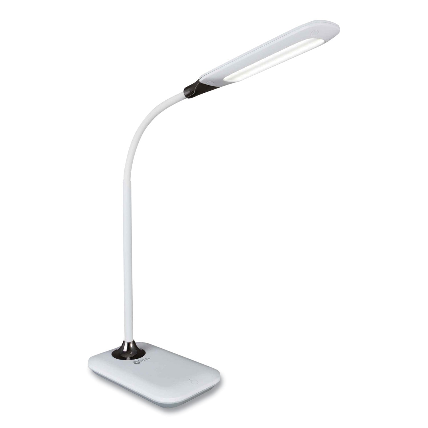 Wellness Series Sanitizing Enhance LED Desk Lamp, 8.5" to 11" High, White