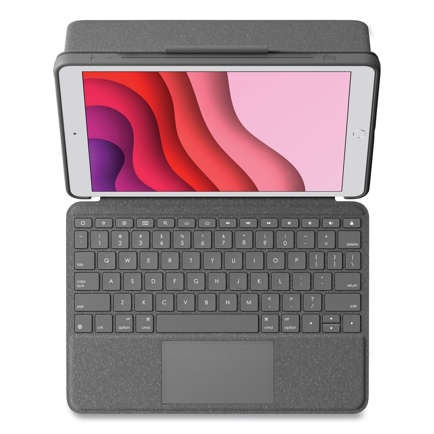 Logitech® Combo Touch iPad Keyboard Case for iPad 7th, 8th, and 9th Generation