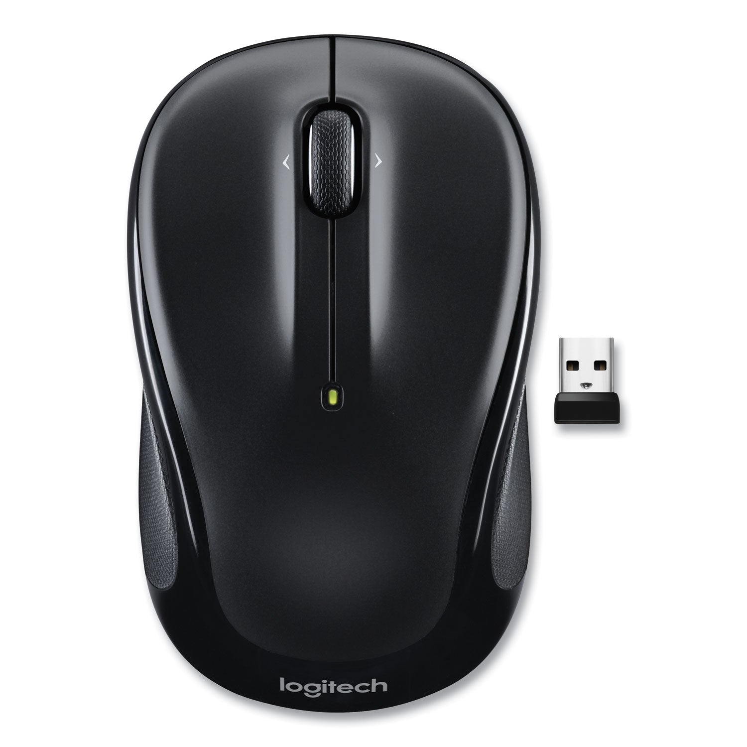 Logitech® M325S Wireless Mouse, 2.4 GHz Frequency, 32.8 ft Wireless Range, Left/Right Hand Use, Black