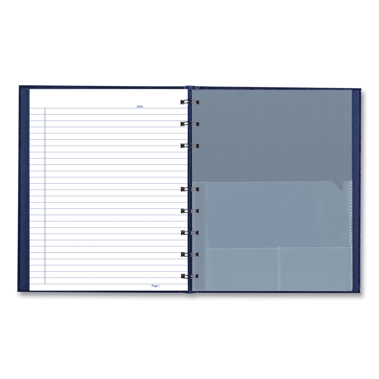 Blueline® NotePro Notebook, 1-Subject, Medium/College Rule, Blue Cover, (75) 9.25 x 7.25 Sheets