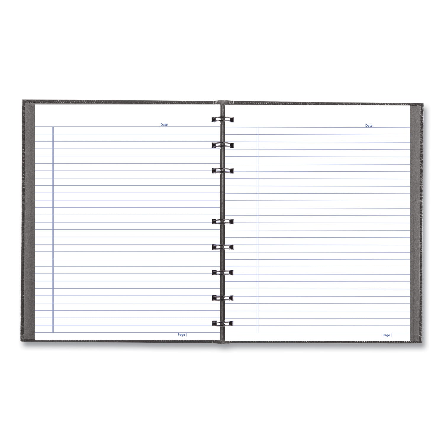 Blueline® NotePro Notebook, 1-Subject, Medium/College Rule, Cool Gray Cover, (75) 9.25 x 7.25 Sheets