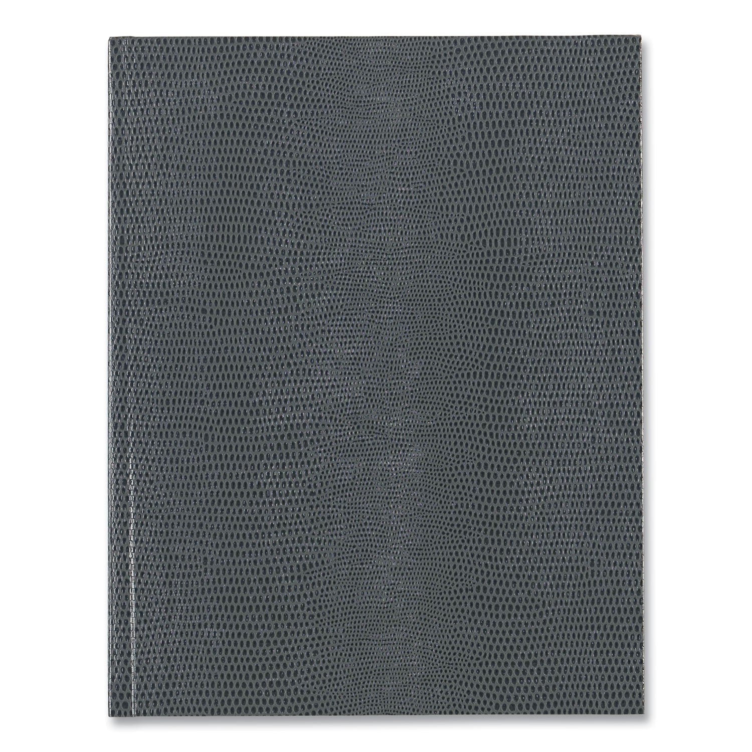 Blueline® Executive Notebook with Ribbon Bookmark, 1 Subject, Medium/College Rule, Cool Gray Cover, (75) 10.75 x 8.5 Sheets