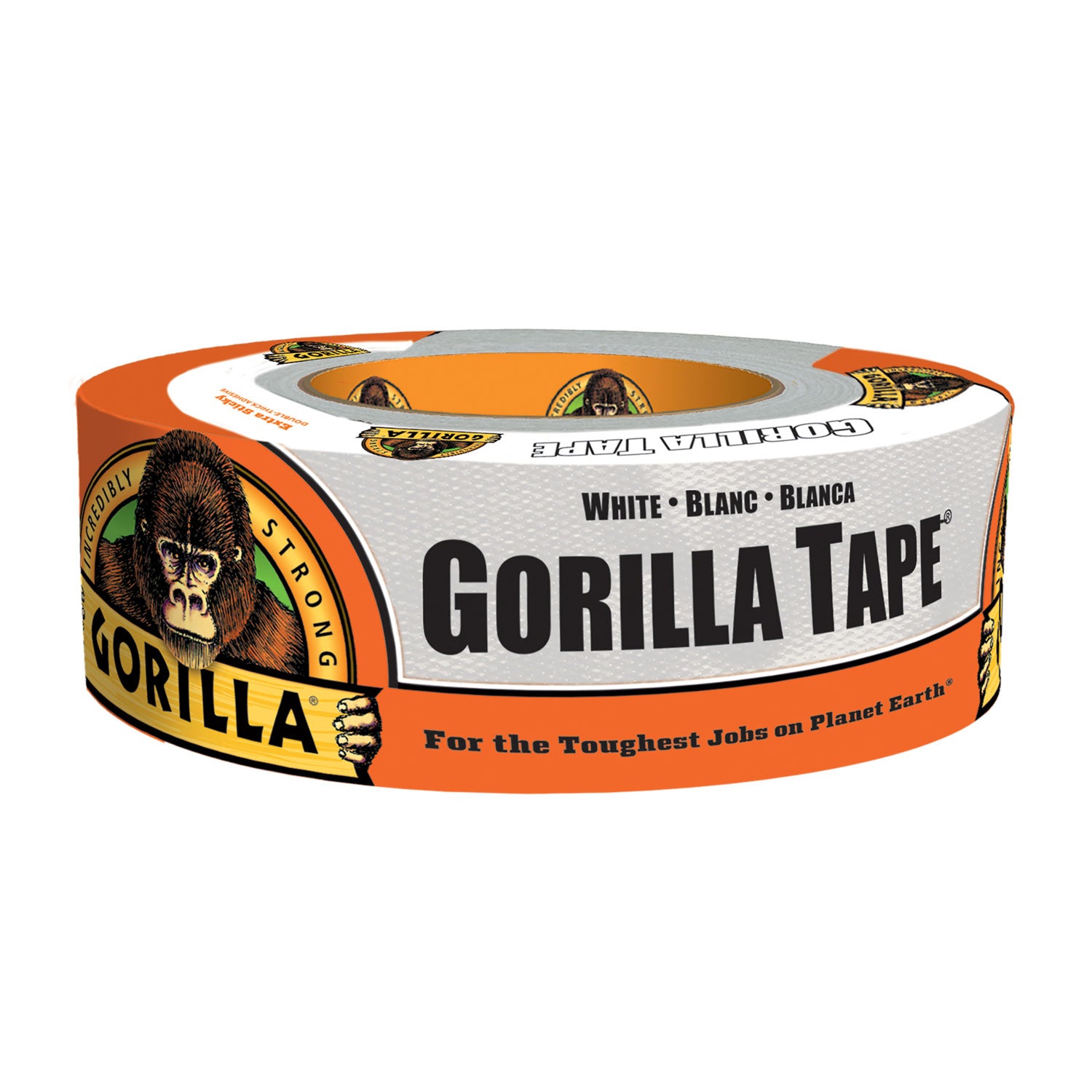 Gorilla Tape, 3" Core, 1.88" x 30 yds, White