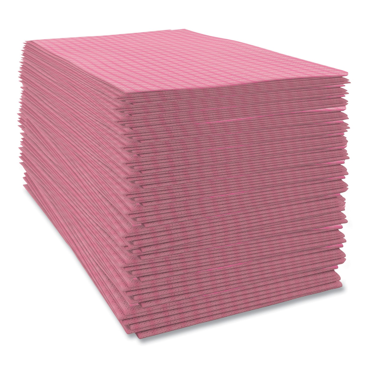 Cascades PRO Tuff-Job Foodservice Towels, 12 x 24, Pink/White, 200/Carton