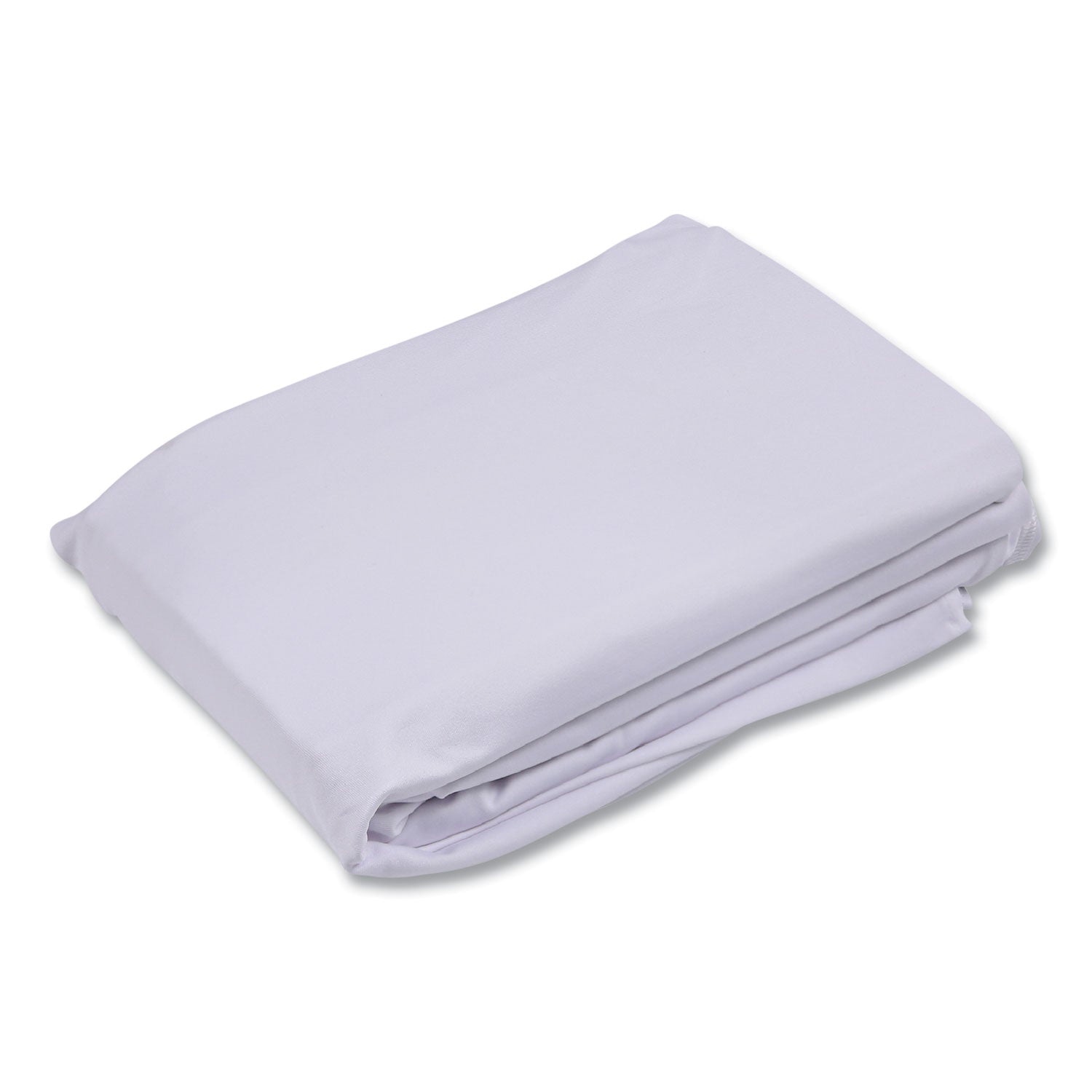 Iceberg iGear Fabric Table Cover, Polyester, 30 x 96, White