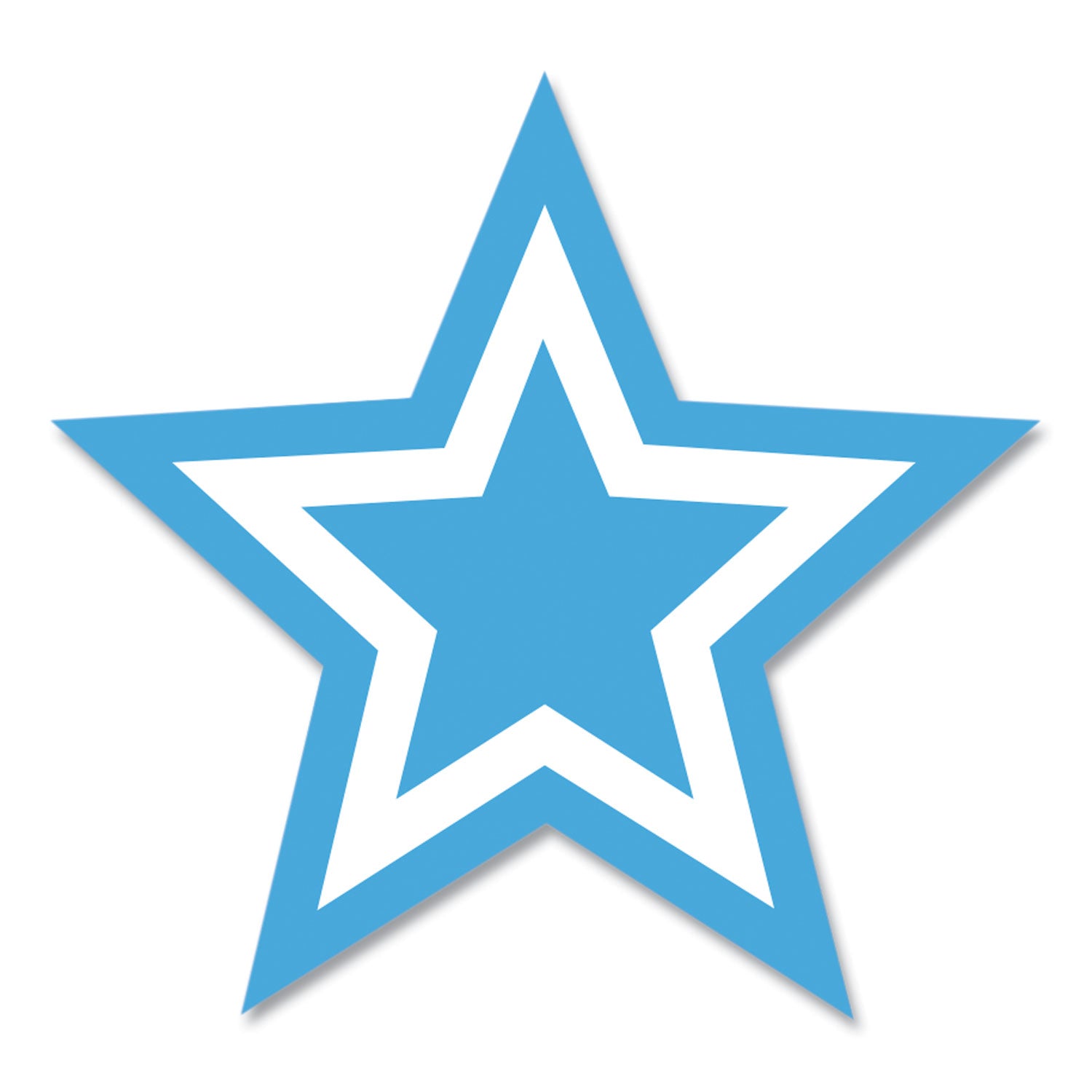 Xstamper® Specialty Stamp, Star Diagram, Light Blue