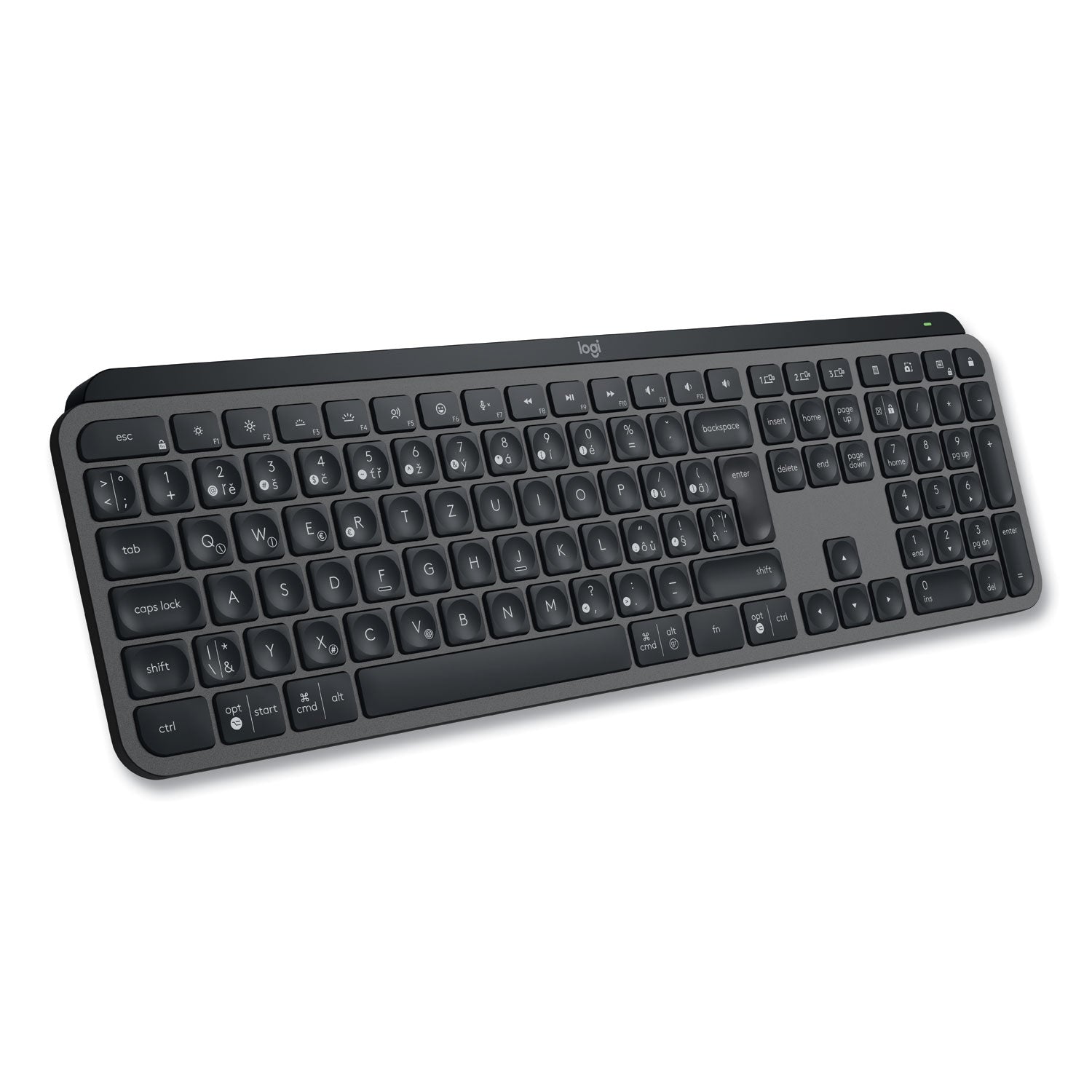 Logitech® MX Keys S Keyboard, 108 Keys, Black