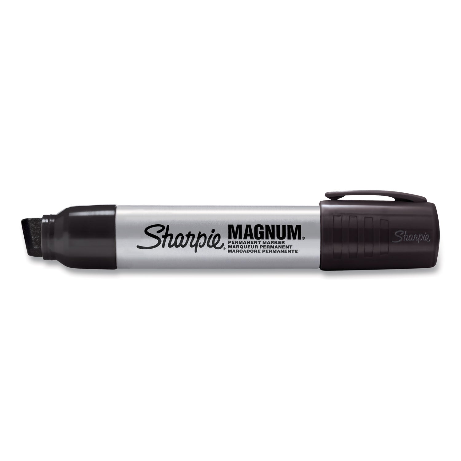 Sharpie® Magnum Permanent Marker, Broad Chisel Tip, Black