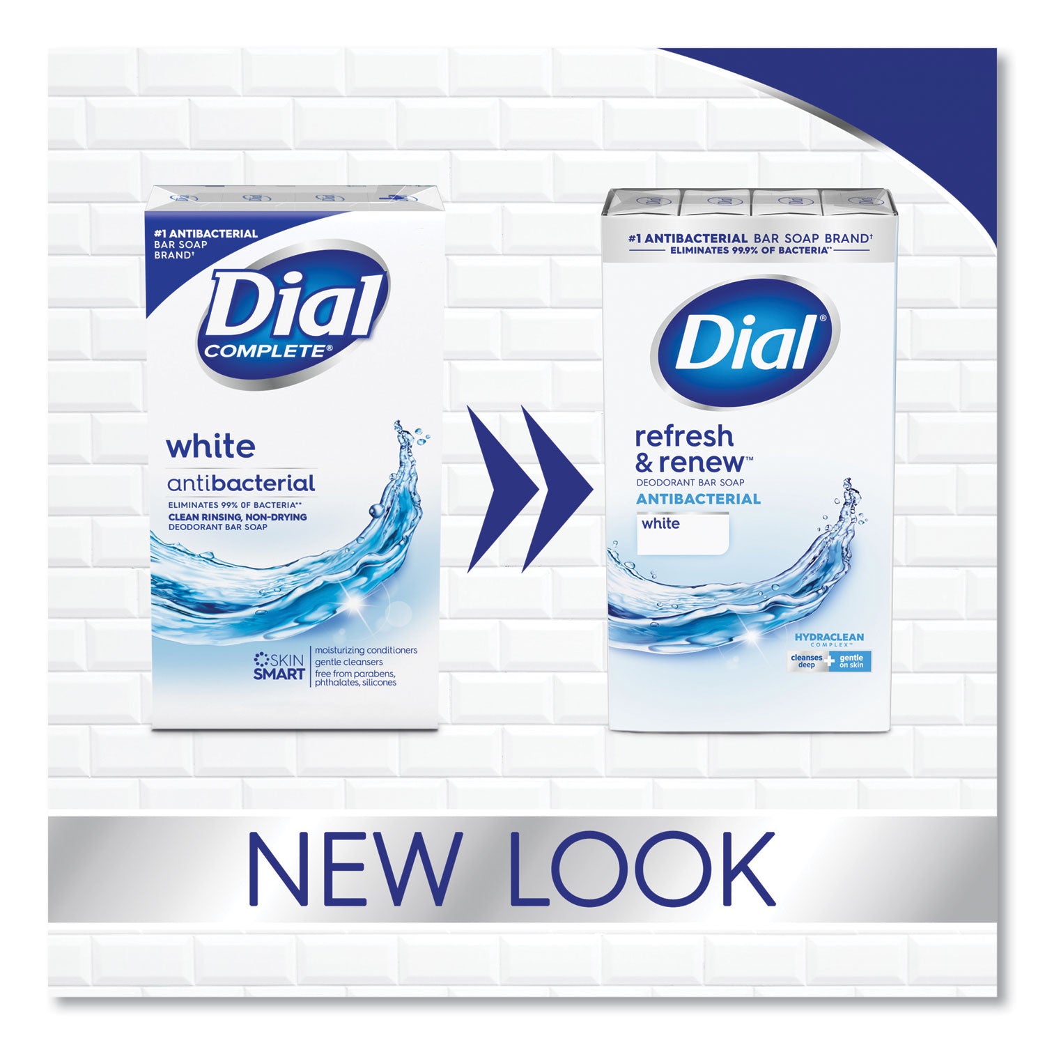 Dial® Deodorant Bar Soap, Iconic Dial Soap Scent, 4 oz, 36/Carton